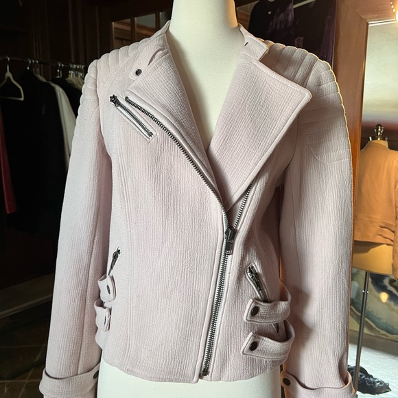 ALC Blush Moto  jacket size 8 - Picture 7 of 9